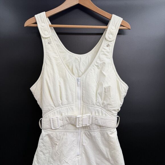 Vintage Herman’s Ski Suit One Piece Snowsuit Snow Bib 80s 90s Retro Women Sz S - Picture 1 of 14